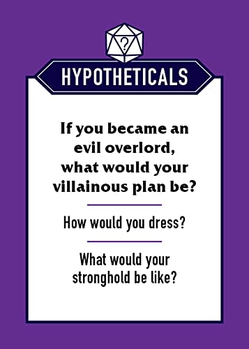 The Ultimate RPG Campfire Card Deck: 150 Cards for Sparking In-Game Conversation (Ultimate Role Playing Game Series) - Image 7