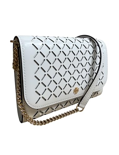 Tory Burch Women's Emerson Chain Wallet Crossbody/Clutch Bag (Optic White)3