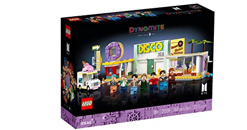 LEGO Ideas BTS Dynamite 21339 Building Kit; Music Video Construction Set; Gift Idea for Those Who Love BTS
