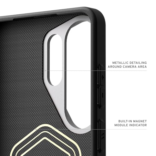 Image of Urban Armor Gear UAG Designed for Galaxy S26 Ultra 5G Case, Fibr Armr - Compatible with Magnetic Charging Rugged Military Drop Tested Anti-Slip Protective Cover - Black /Bronze