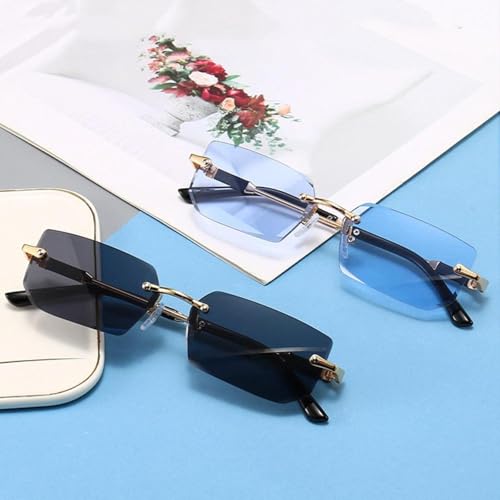 Sunglasses Uv400 Protection | Rimless Frameless Shades for Women Men | for Outdoor Sports2