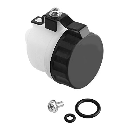 Image of Dweekiy Motorcycle Clutch Reservoir, Clutch Master Cylinder Oil Reservoir Fluid Bottle for VTR1000F 98-04, CBR1000RR 04-07