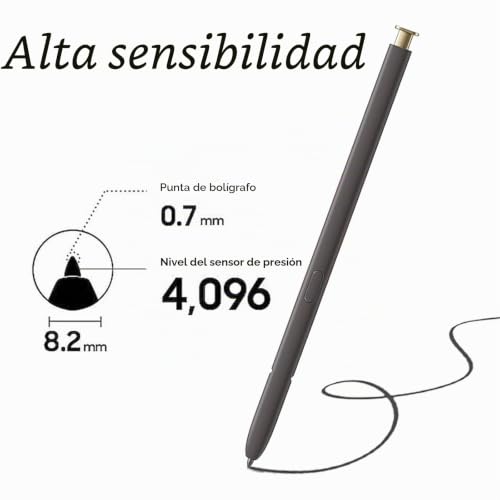 Lápiz S Pen S24 Ultra con Bluetooth para tomar notas en reuniones de trabajo y diseñar 3