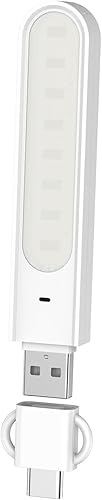 Miniatura 14 de Ajustable 8 LED Eye Care USB Lámpara de mesa Tipo C Carga USB Opcional Amplia Compatibilidad LED Luz de Escritorio
