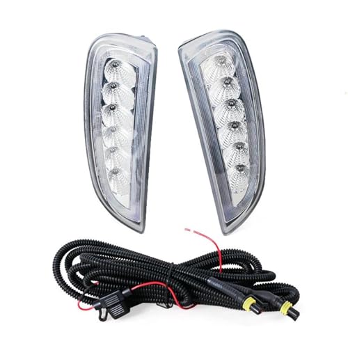 Clignotant latéral LED Cayenne 957 avec feux de jour intégrés haute visibilité
