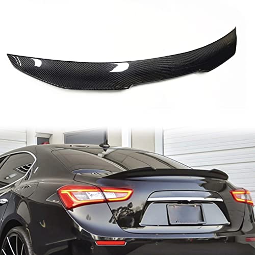 Aileron arrière Maserati Ghibli carbone lèvre coffre aile rabat PSM 2014-2023