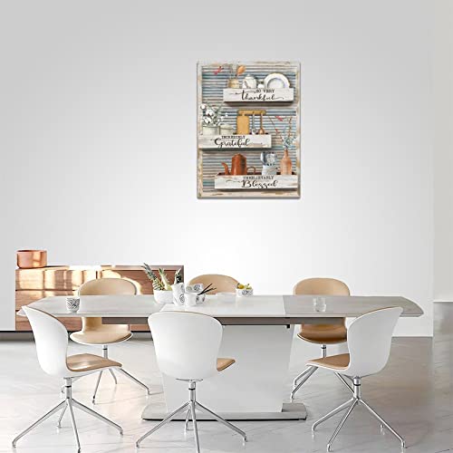 Impression sur toile rustique pour décoration de cuisine, cantine et restaurant - 5