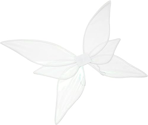 Miniatura 2 de Lizxun Alas de hadas para Halloween Cosplay mariposa transparente ala decorativa con correas de hombro para adultos y niños
