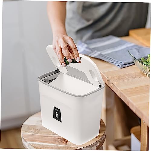 Caneca de basura rectangular para colgar en pared miniatura 4
