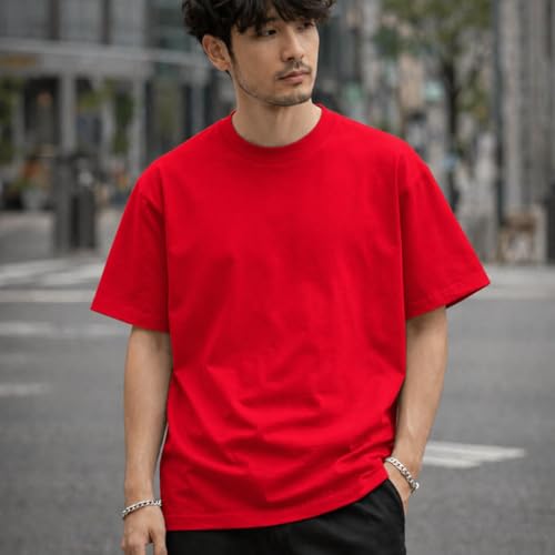 Image of Maydear Men Women Basic T Shirt Cotton Short Sleeve Crewneck Casual Plain Tee Everyday Essential Top