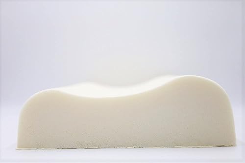 Miniatura 2 de Almohada de látex de contorno orgánico para dormir [certificado GOLS] (alto loft, firmeza media) con funda de algodón orgánico certificado GOTS,