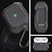 Spigen Tough Armor Designed for Airpods Pro Case (2019) Drop Protection Cover with Carabiner - Charcoal