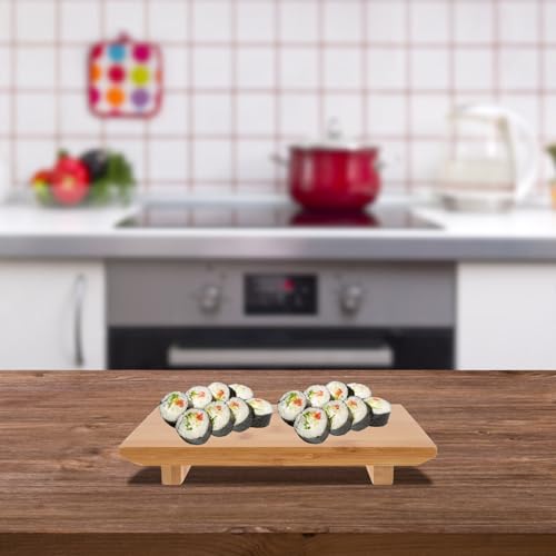 Plato de sushi estilo japonés Beavorty mediano para sashimi miniatura 7