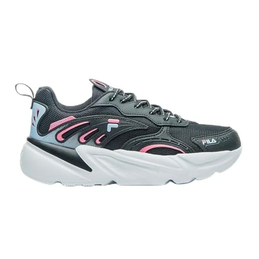 Tênis Feminino Street Fit 2 Preto Rosa Azul Fila F02TR00025-6355