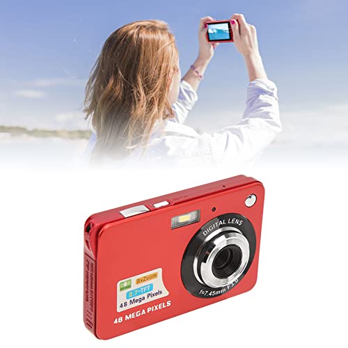 Cámara Digital 4K 48MP Zoom 8X Pantalla 2.7" LCD miniatura 6