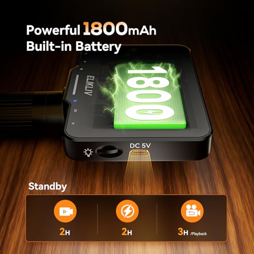 undefined Elikliv Coin Microscope for Adults: 4.3'' LCD Digital Microscope 1000x with 8 Adjustable LED Lights, PC View Compatible with Windows/MacBook, EDM4 Max の商品画像 6