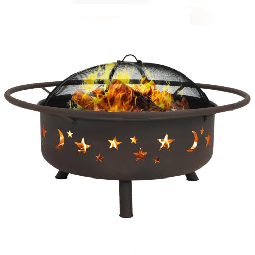 Sunnydaze Cosmic 42 Inch Fire Pit