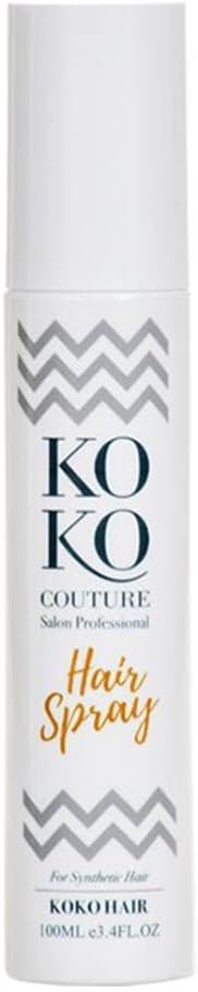 LADIES NEW KOKO COUTURE SALON PROFESSIONAL REAL SYNTHETIC HAIR SPRAY