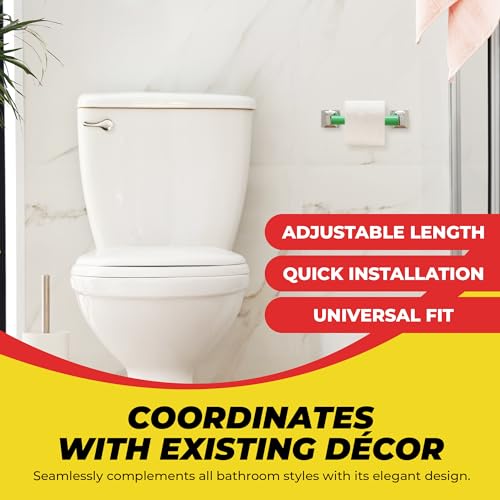 Qualihome Green Universal Plastic Spring Loaded Toilet