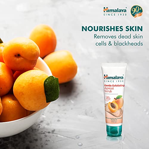 Himalaya Gentle Exfoliating Apricot Scrub| Suitable for all skin types - 75ml - Image 4