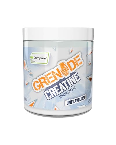 Grenade Creatine Monohydrate Powder Unflavoured Creatine Supplement 5 g per Serving 60 Servings 300 g (Pack of 1) - Vegan & Vegetarian Friendly
