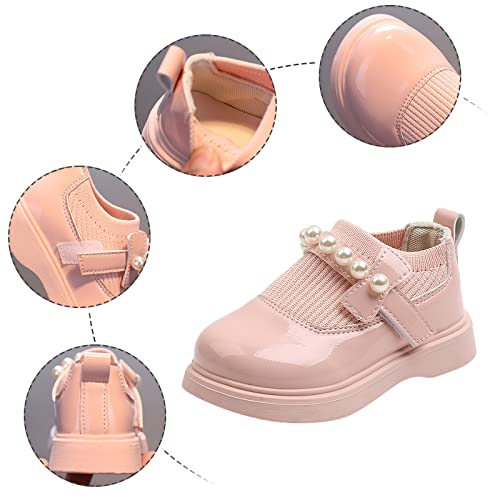 Dressy Shoes for Girls Girls Toddler Little Kid Big Kid Dress Flat Ballerina Shoe Leather Shoes Girl up Boots2