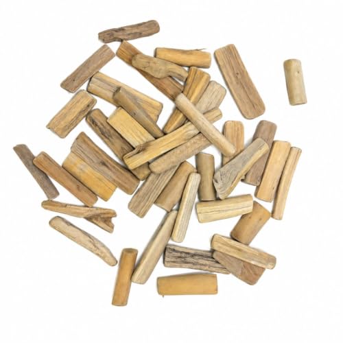 20 Pcs Wood Natural Driftwood Pieces Branch Slices Craft Sticks Beach Decor for,Bulk, for DIY Supplies,Craft Sticks,Arts Supplies ﻿