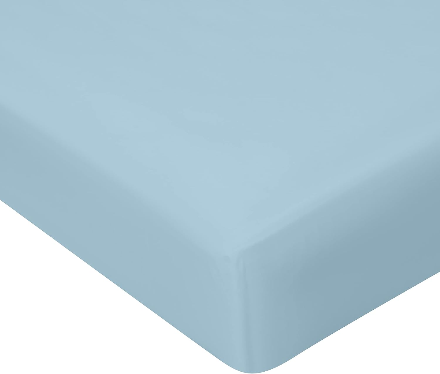 FARFALLAROSSA King Size Bed Sheets -6 Piece Super Soft Microfiber 2200 Thread Count Sheet Set - Bed Sheets - Wrinkle Free Bed Sheet - Luxurious Deep Pocket 16 Inches Bed Sheets - Baby Blue