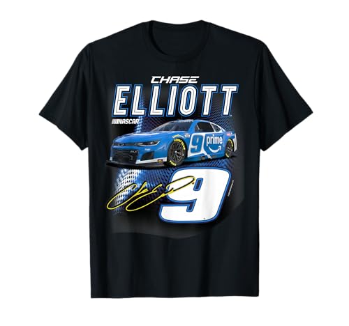 Hendrick Motorsports Elliott Chase Signature No 9 Camaro ZL1 T-Shirt