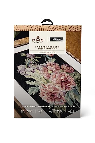 DMC Peony Branches   Kit de punto de cruz