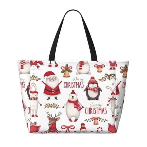 Sac à main décontracté Père Noël grande capacité pour ne plus manquer de place - 2