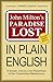John Milton's Paradise Lost In Plain English