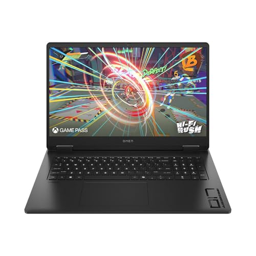 HP OMEN 17-DB1006NR 17.3 Gaming Laptop Computer - Shadow Black
