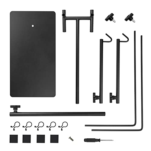 Reptile Dual Lamp Stand Metal Adjustable 15.537.5 Inch