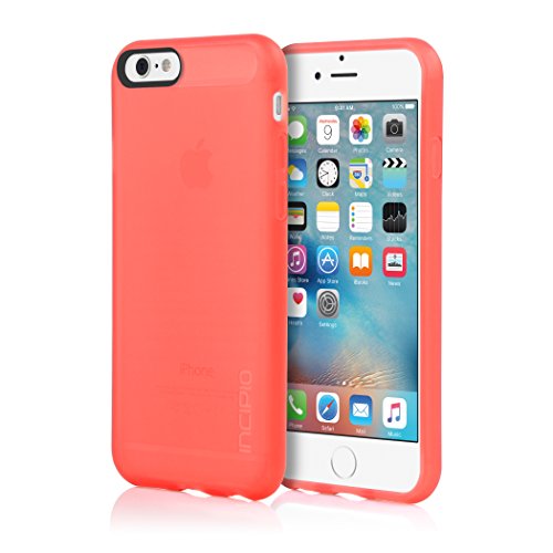 Iphone 6S Case, Incipio Ngp Case [Flexible][Shock Absorbing] Cover Fits Both Apple Iphone 6, Iphone 6S - Translucent Neon Red #TOP3
