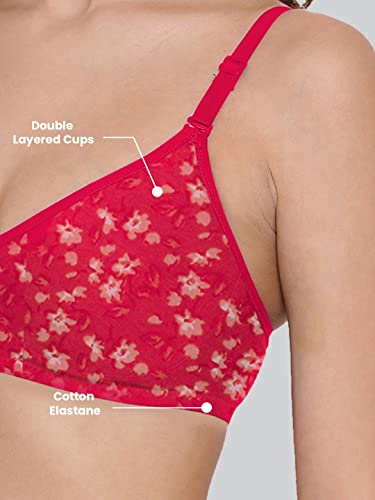 Image of Lyra Women's Cotton Non Padded Wire Free Modern Molded Bra