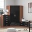 Black Gloss / Matt Walnut