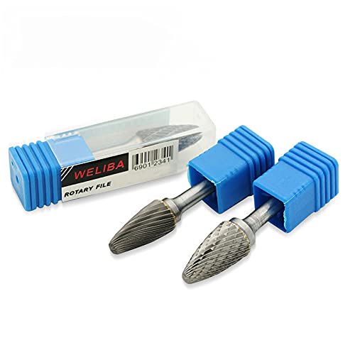 Fresa de Carburo de Tungsteno 12mm Doble Corte para Herramientas Rotativas miniatura 4