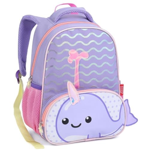 Mochila Infantil de Costas Creche ZOOP BALEIA