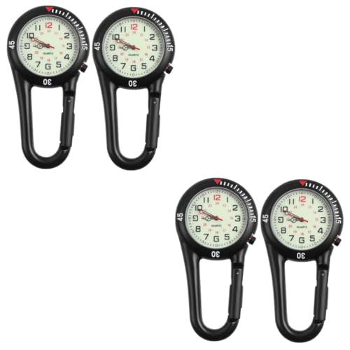 Montre à gousset à clip de ceinture avec montre à quartz lumineuse pour professionnels