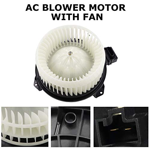 Image of 700194 Front HVAC Heater Blower Motor Fan Fit for Jeep Wrangler 2007-2010, Fit for Honda Civic 2006-2011 Replaces for 79310-SNA-A01 79310SNAA02 79310SNAA01 615-50106, Air Automotive Replacement