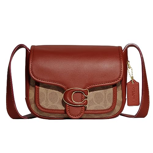 Sac Coach Tabby Messenger 19 toile rouille pour organiser vos essentiels