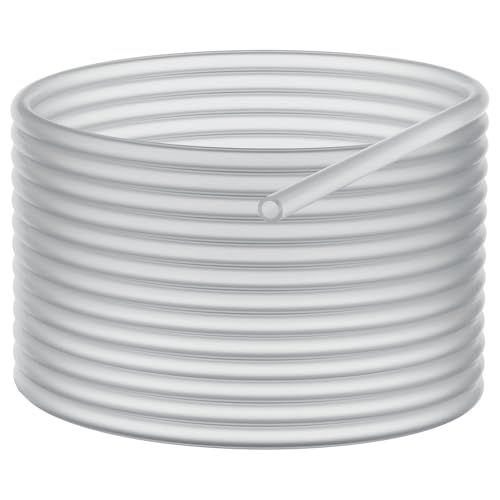 Image of stonylab Silicone Tubing, High Temp Pure Natural Silicone Tube, 7 /16 inch OD 5 /16 inch ID, Highly Elastic and Strong, for Laboratory Use, 20 Feet