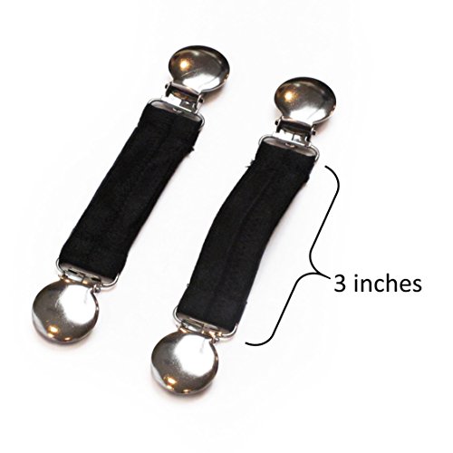 Boottique Boot Snugs - Boot Clips & Straps Stirrups for Smooth Jeans - Multiple Colors & Sizes3