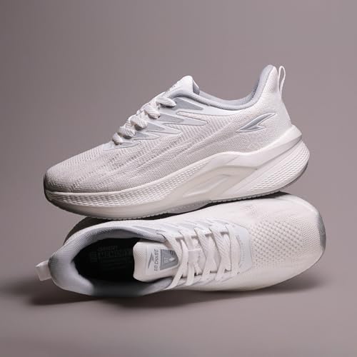 Image of ASIAN Powerplay-31 Men's Running Shoes | Wave-Tech Knit Upper with AeroFlow Side Panels | EVA Midsole | Fish-Scale Yarn | Stylish Athletic Sneakers
