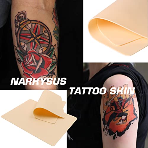 Narkysus Complete Pen Kit Rotary Pen Machine Digtal Led Power Supply With 140Pcs Cartridges And 15Pcs Practice Skin For Beginners #TOP6