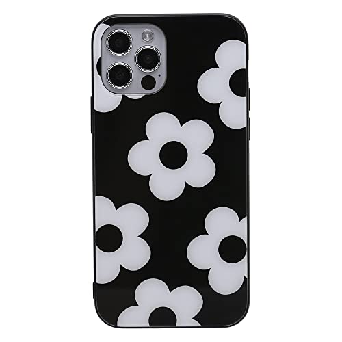 ONLYOU iPhone12 p P[X  ؍ wʃKX iPhone12 pro Jo[ TPU AN KX t[  fUC mg[ fB[X Jo[ (iPhone12/12pro ubN)