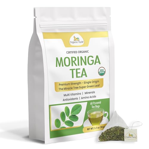 60 Pyramid Bags - True Green Single Origin Usda Organic Mori