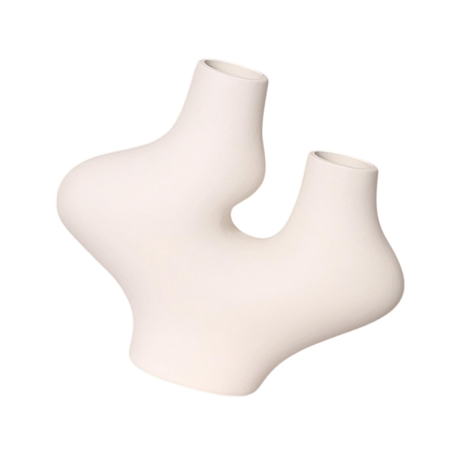 Irregular Ceramic Vases Handcraft Artistics Home Decoration for Living Room Bedroom Decoration Irregular Designs Vases