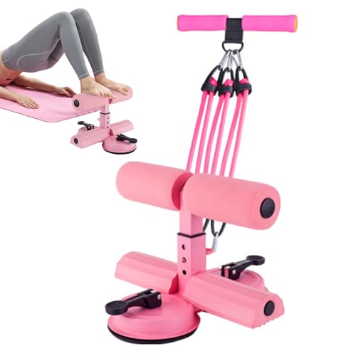 Core trainer réglable avec ventouse puissante pour fitness à la maison